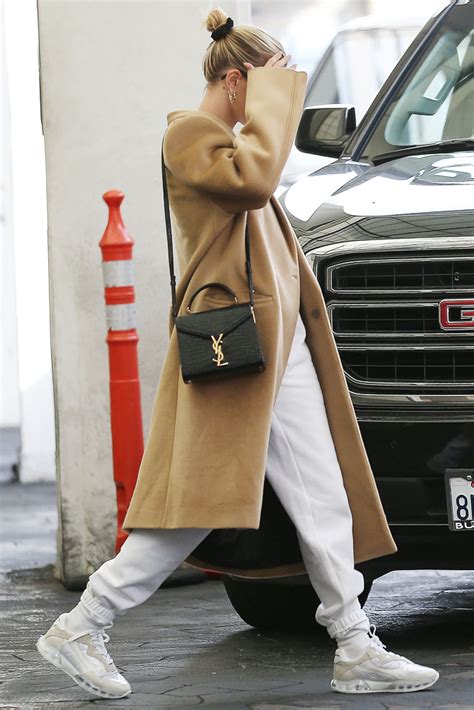 hailey bieber gucci bag